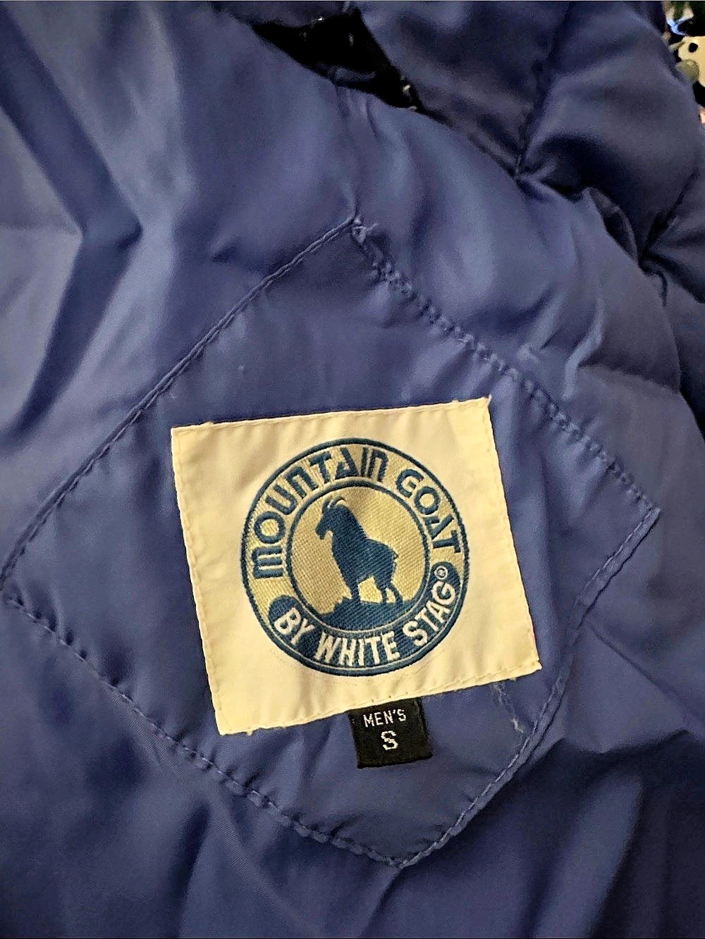 Mountain Coat by White Stag Mountain Coat Color Block Puffer Jacket Size Small
